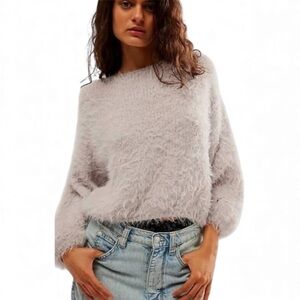 Free People Flurry Sweater in Lavender/Violet Frost Size: XL NWT